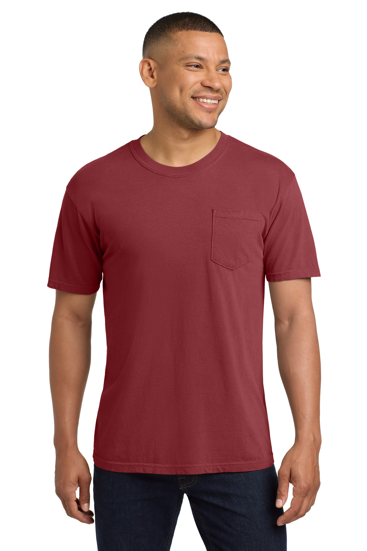 COMFORT COLORS Heavyweight Ring Spun Pocket Tee. 6030 234