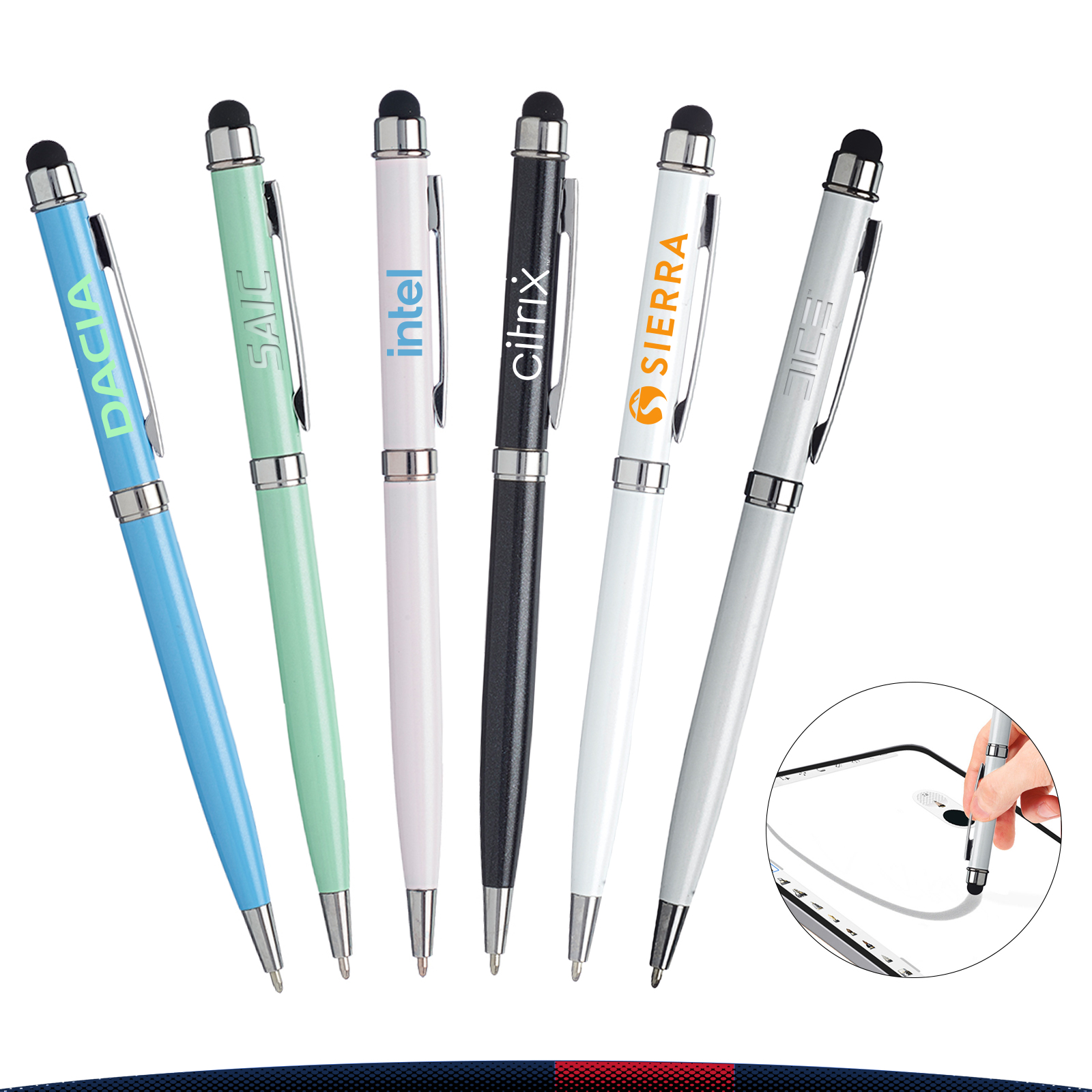 Keroy 2in1 Stylus Ballpoint Pen 3