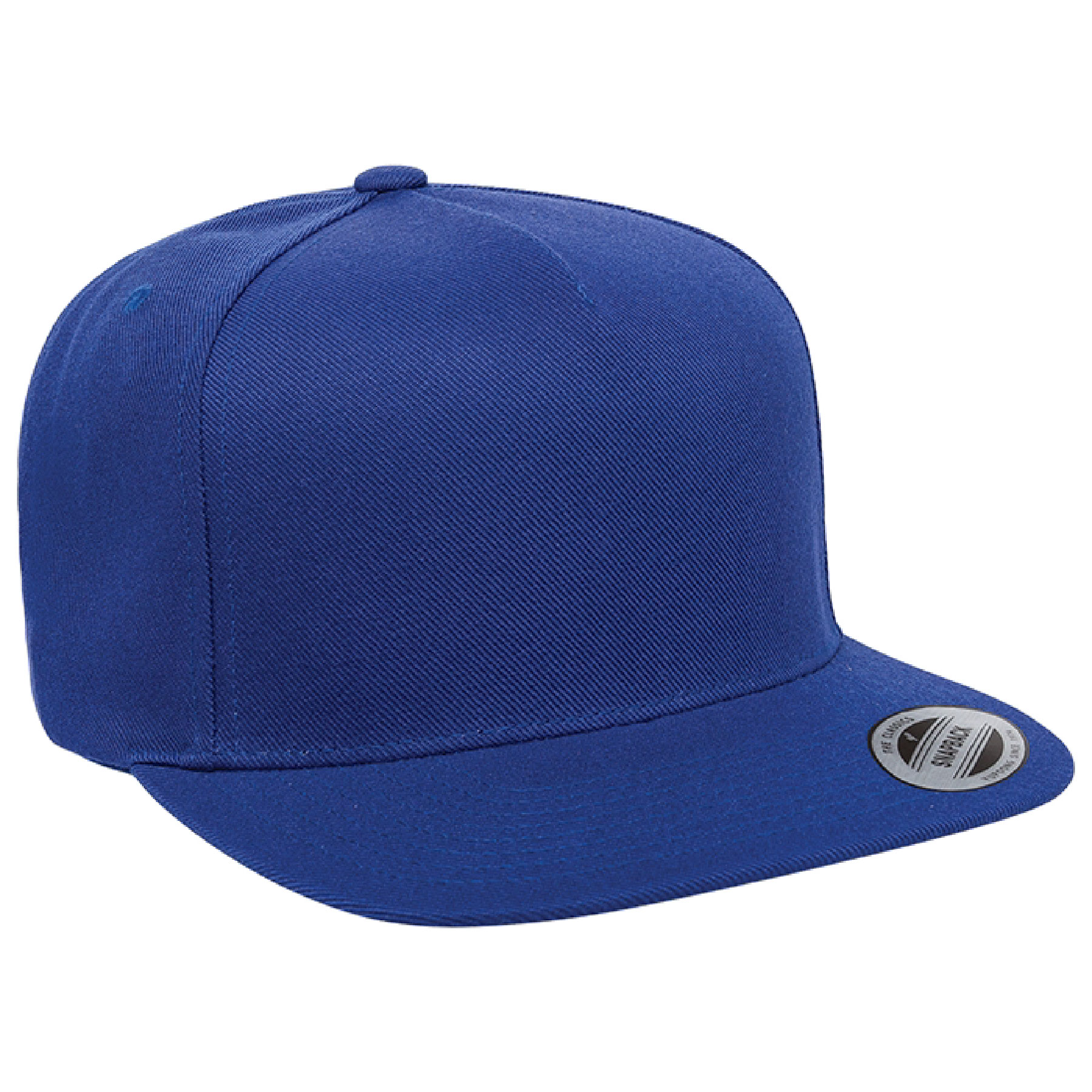 Yupoong 5089M YP Classics Five-Panel Wool Blend Snapback Hat with Embroidery 5