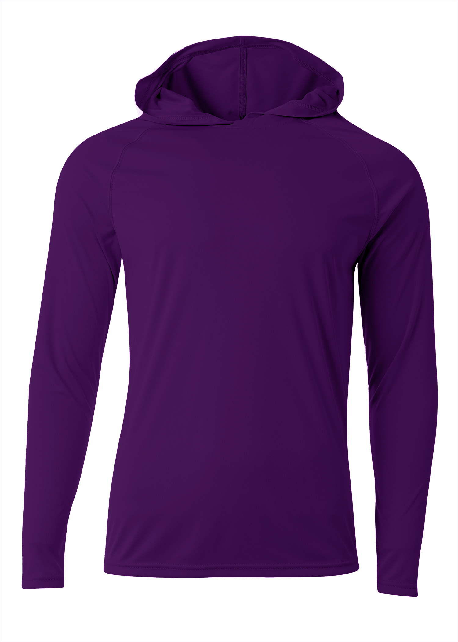 A4 Long Sleeve Hooded Tee 19