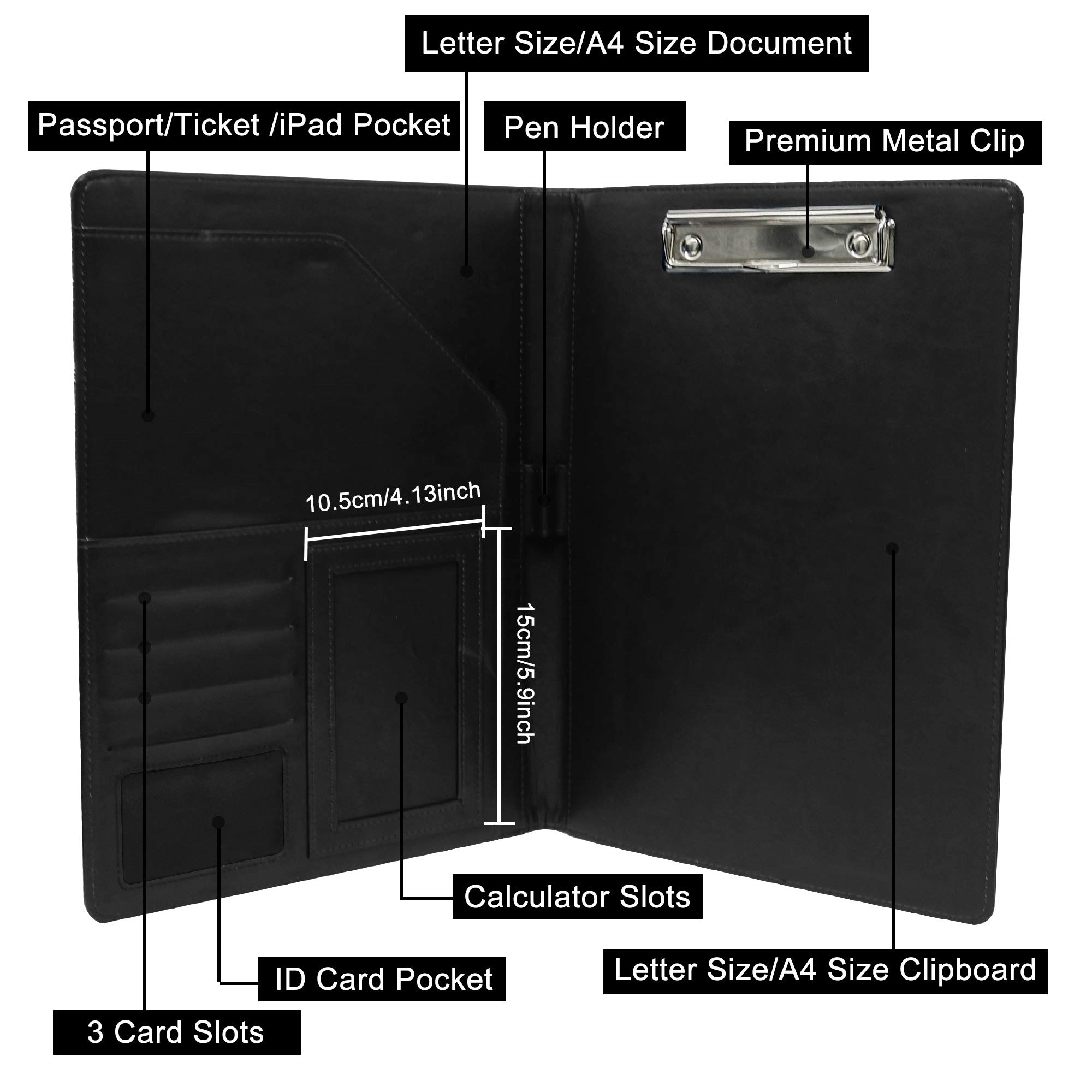 Leather Portfolio Binder 6