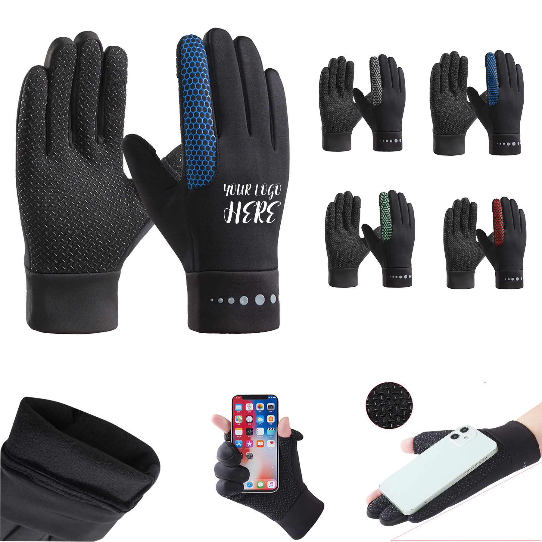 Winter Touchscreen Waterproof Thermal Snow Gloves 2