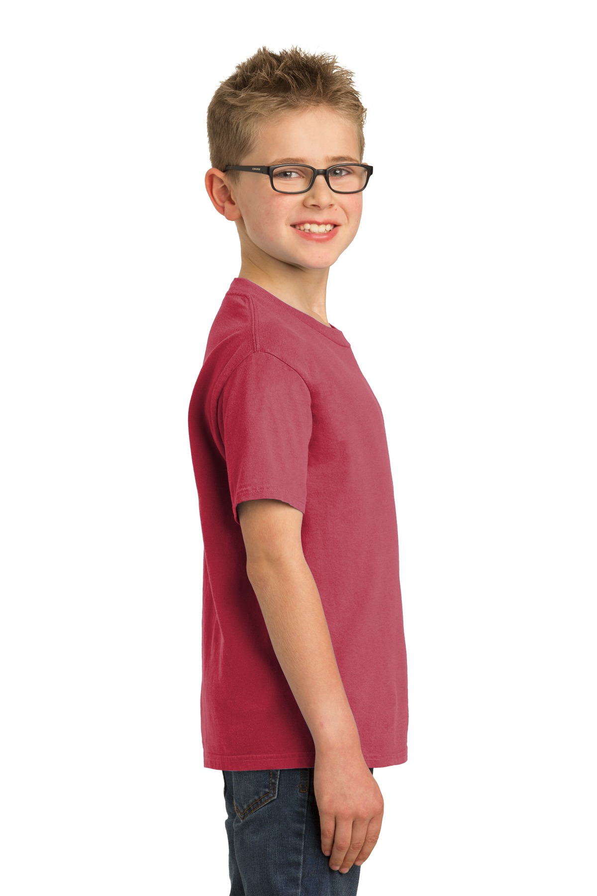 Port & Co Youth Beach Wash Garment-Dyed Tee. PC099Y 183