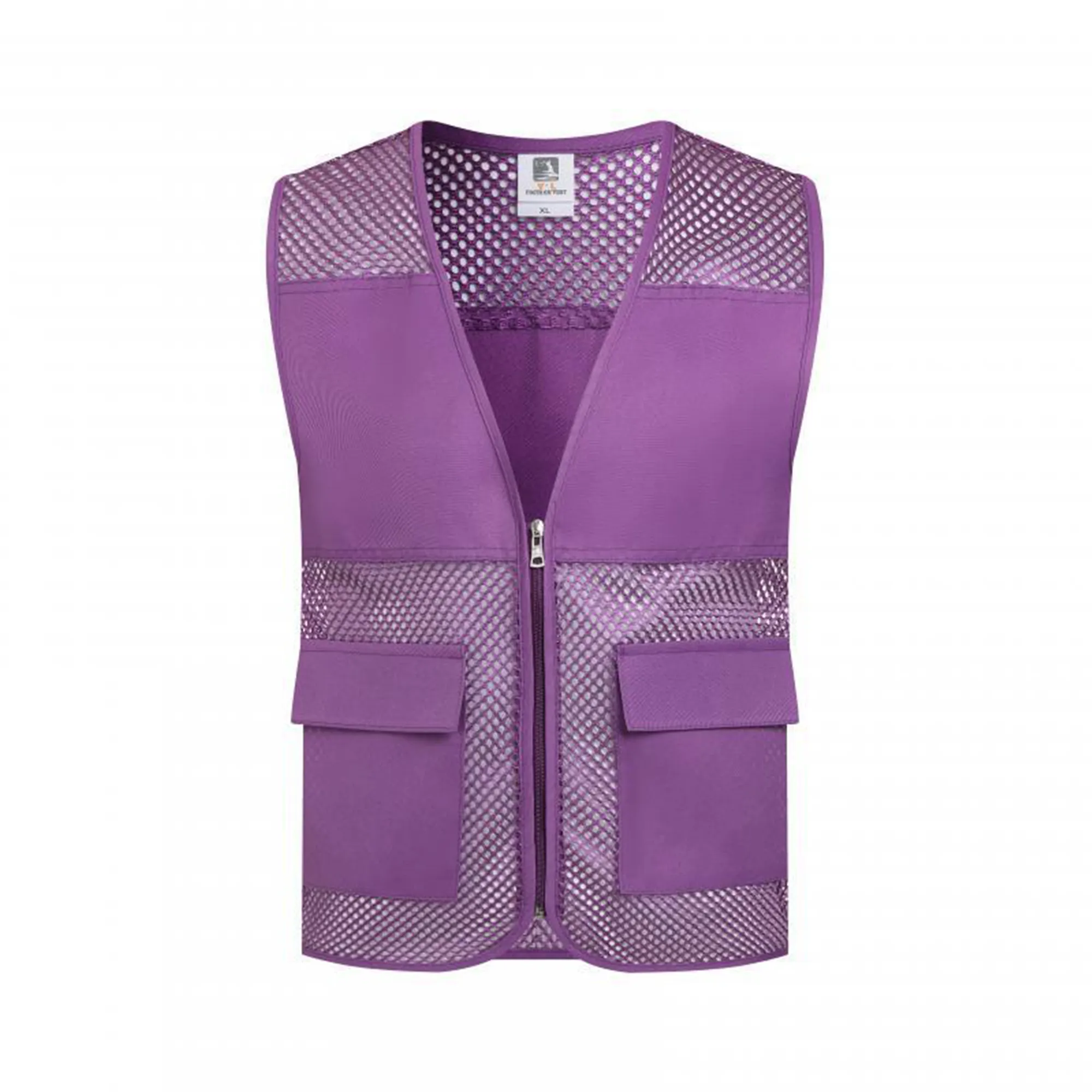 MOQ20 Mesh Vest Summer Volunteer Workwear 13