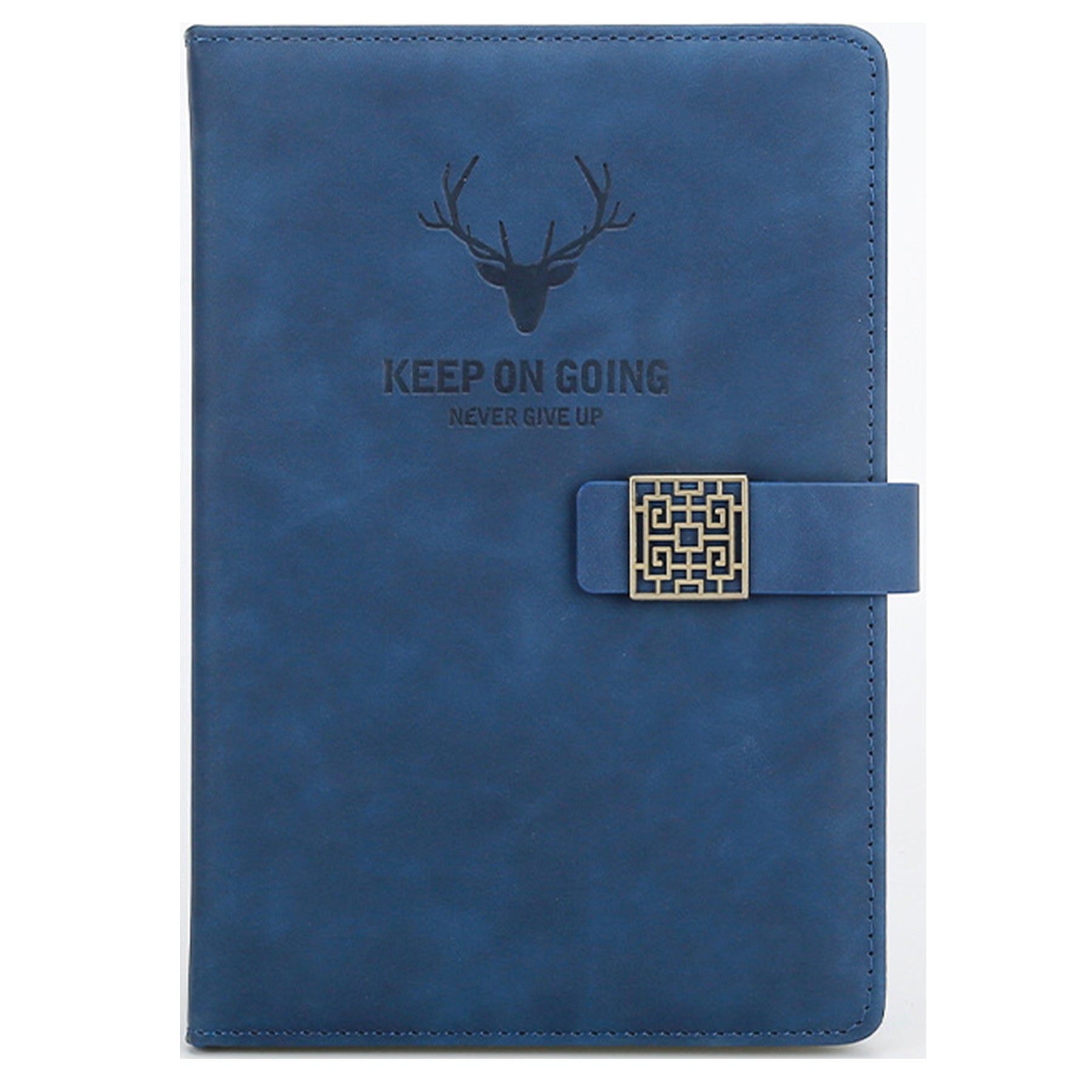 Deer Head Design Pu Leather Hardcover Notebook 6
