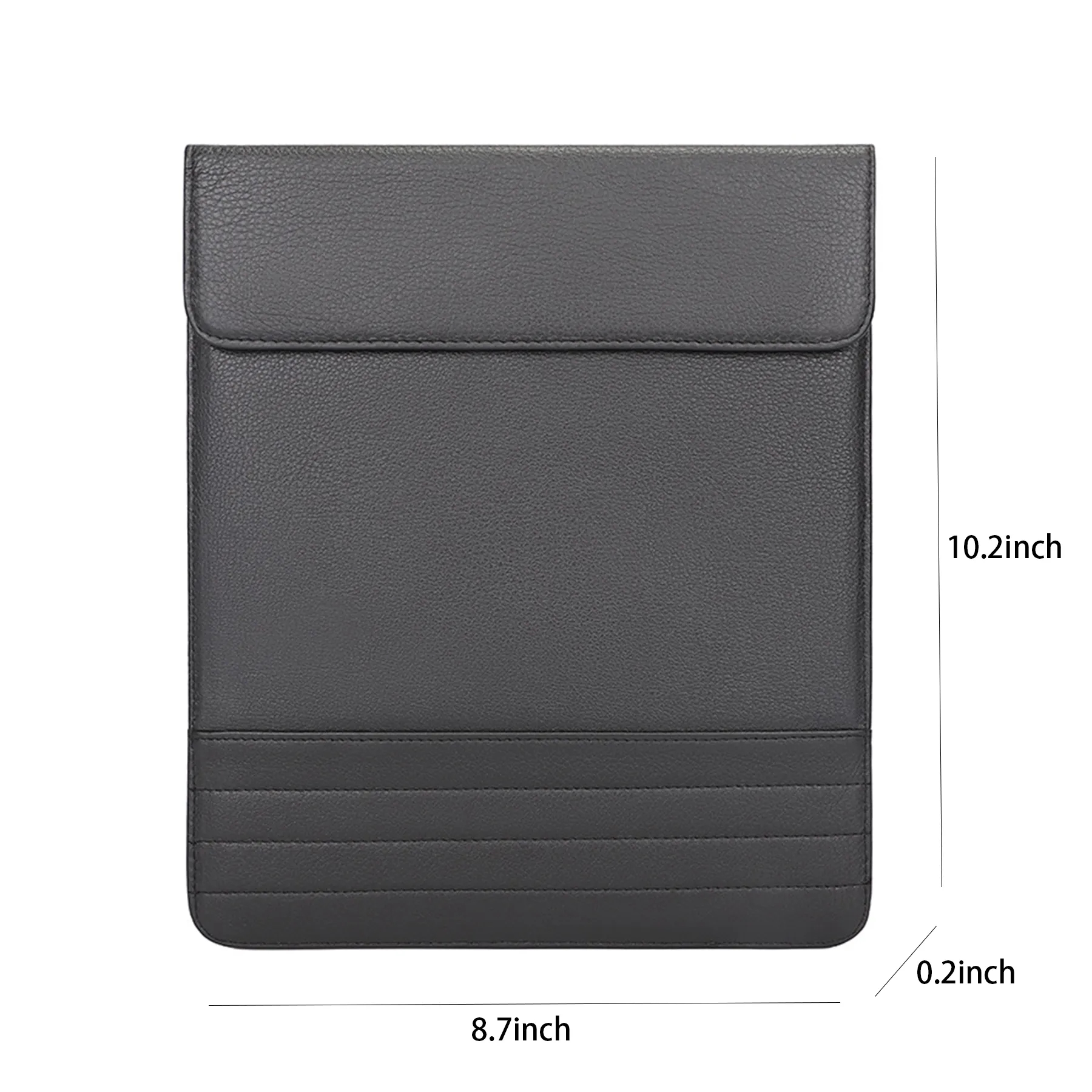 Leather Waterproof Wearable Shockproof Notebook storage bag 3