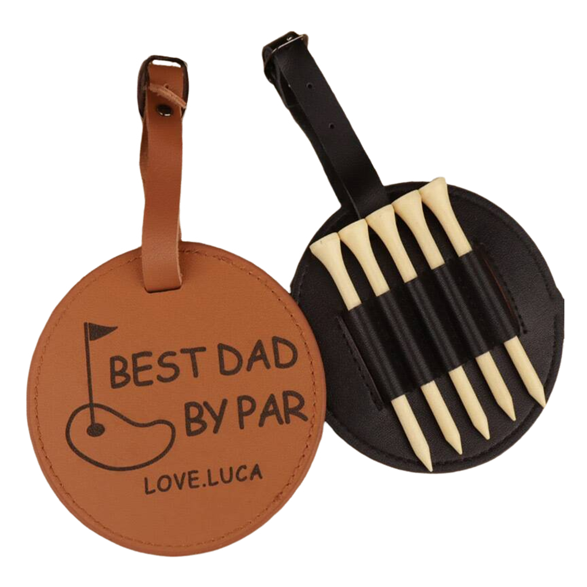 Golf Tee PU Leather Case 2