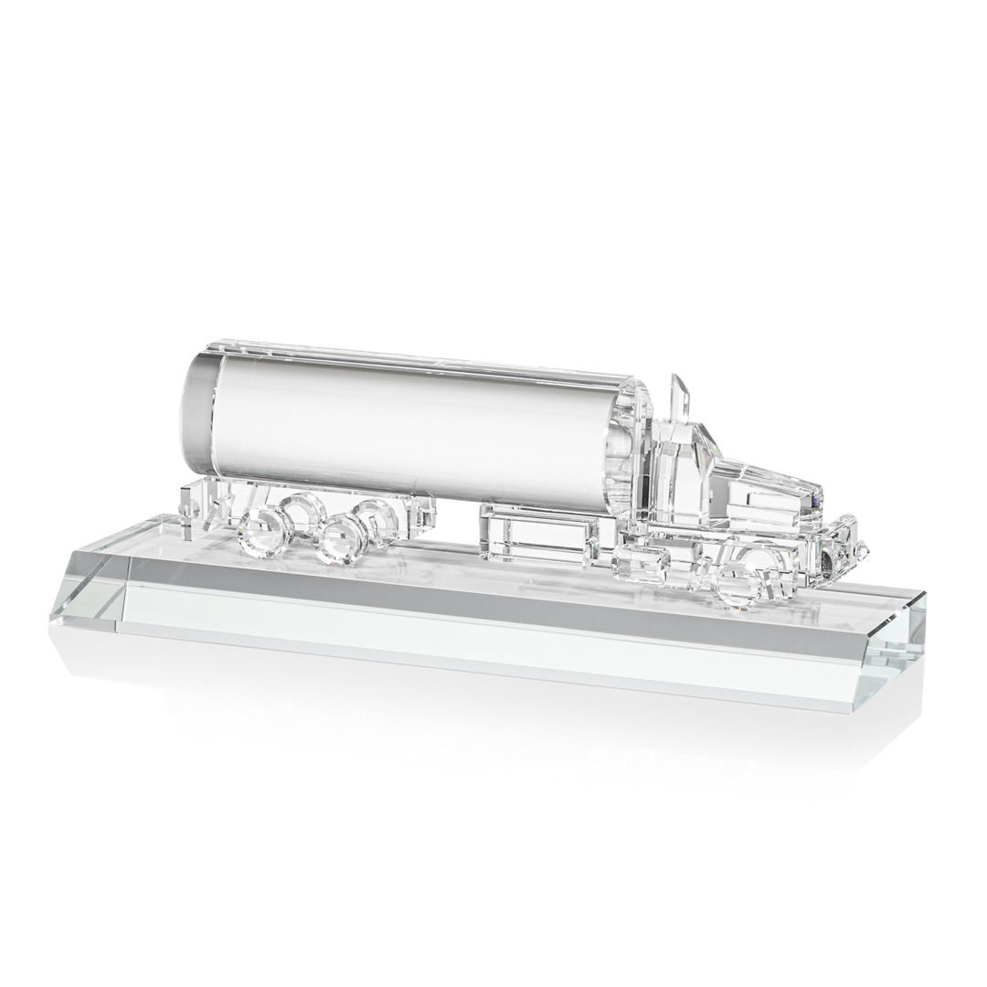 Crystal Oil Tanker on Base - Clear 8