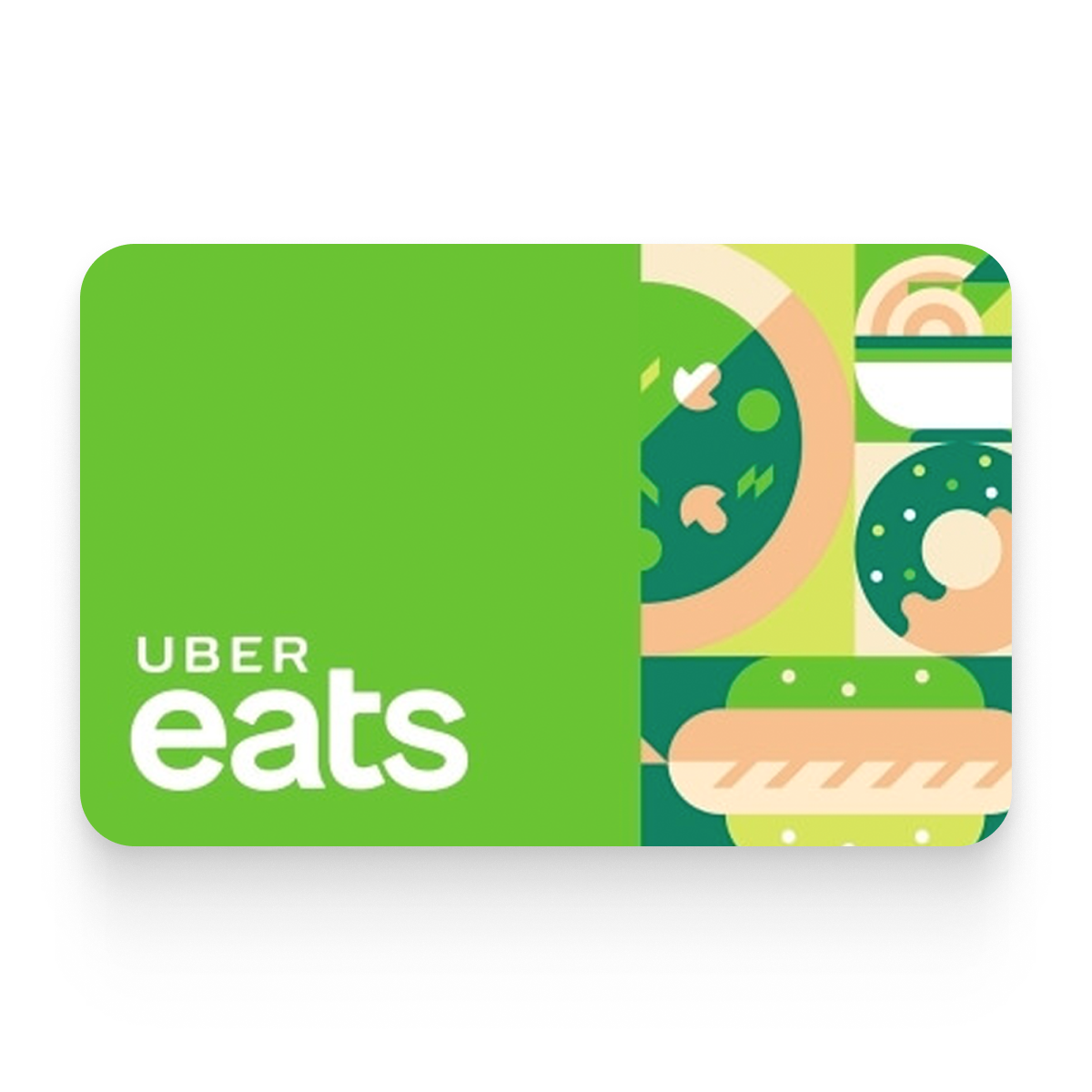 Uber Eats Gift Card 2