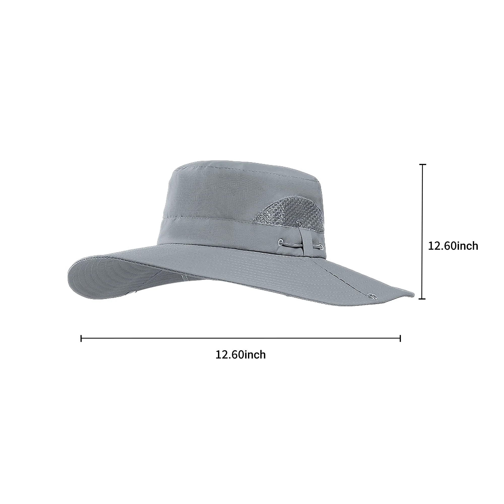 Embroidered UV-Protective Men's Bucket Hat 6