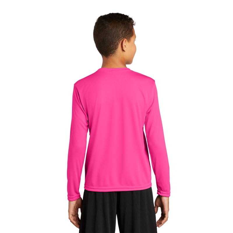 Sport-Tek Youth Long Sleeve PosiCharge Competitor Tee. 129