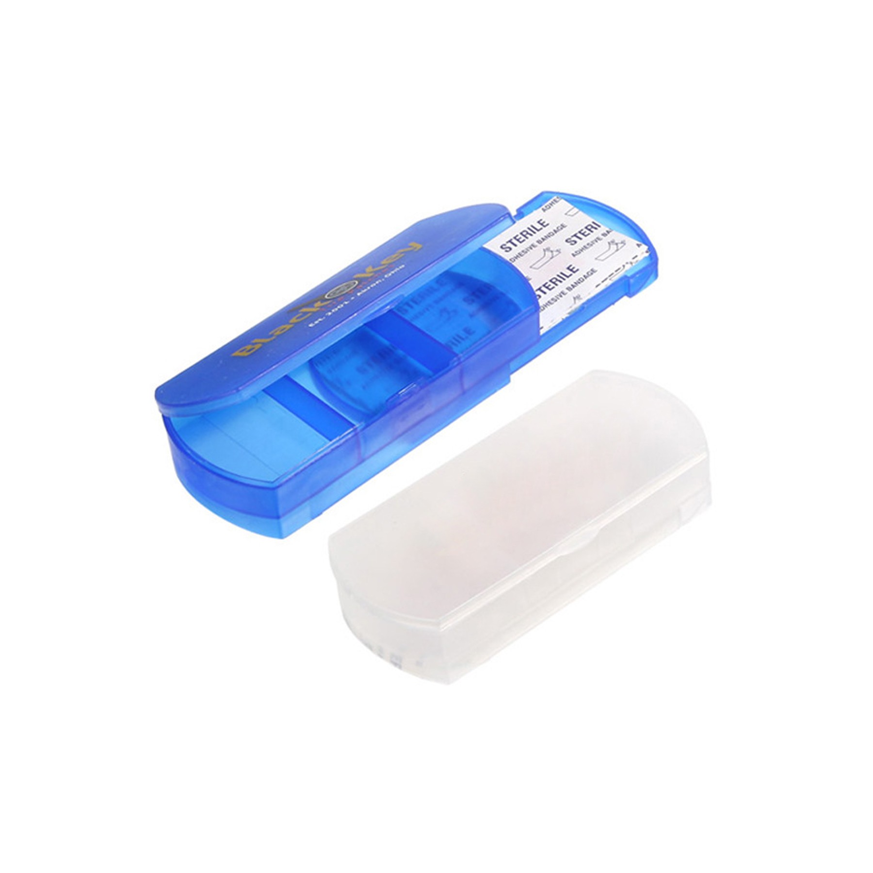 Moq25 3 Compartment Pill Box With Adhesive Bandage 4