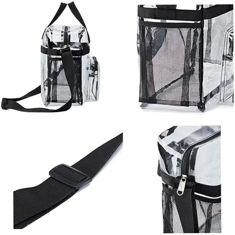 Transparent See Through Clear Tote Bag 3