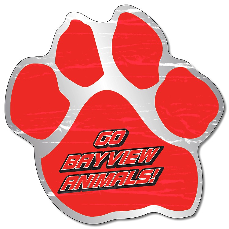 Magnet - Paw Shape (5.75x5.75) - 20 mil. 3