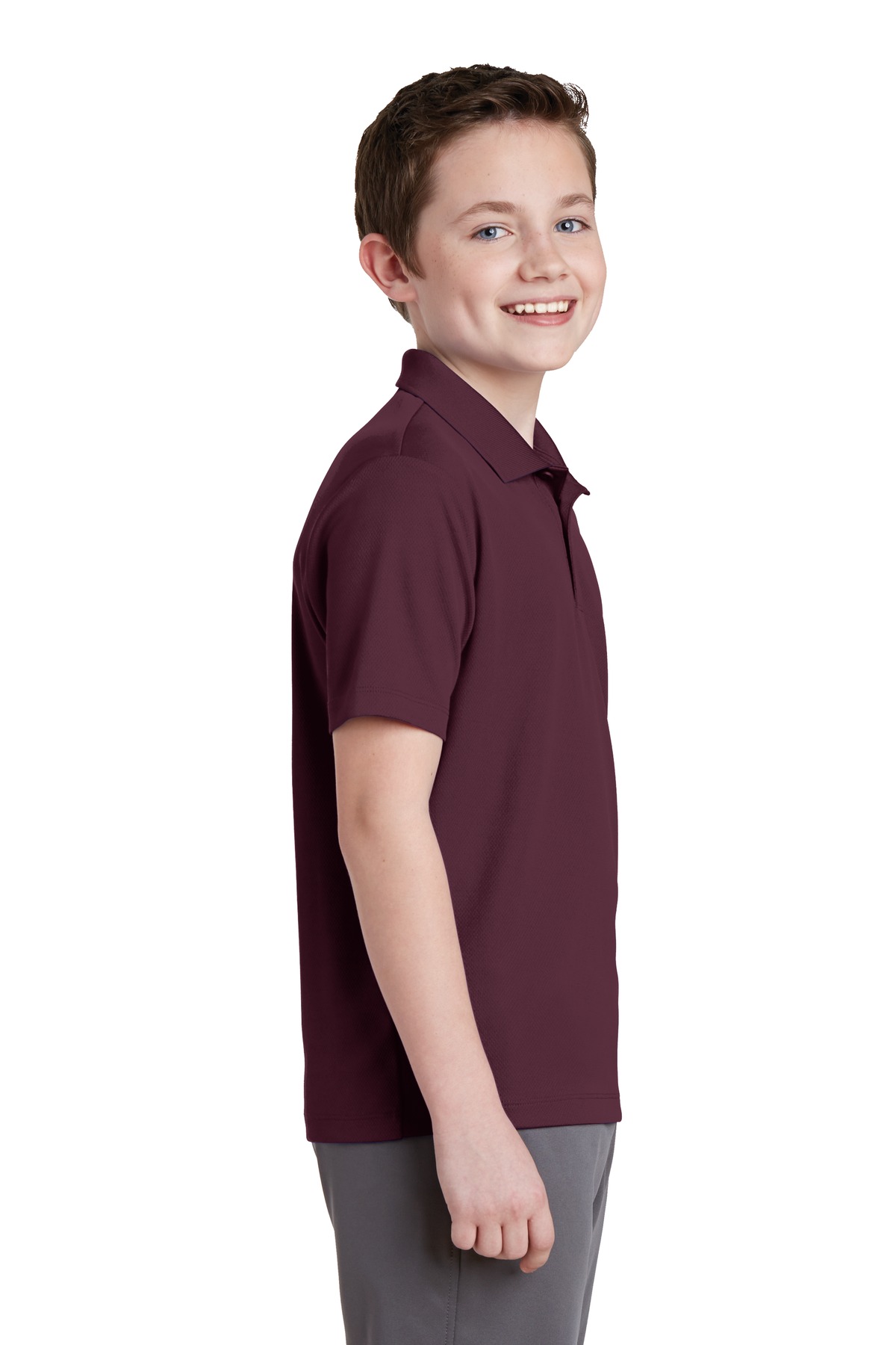 Sport-Tek® Youth PosiCharge RacerMesh Polo 33