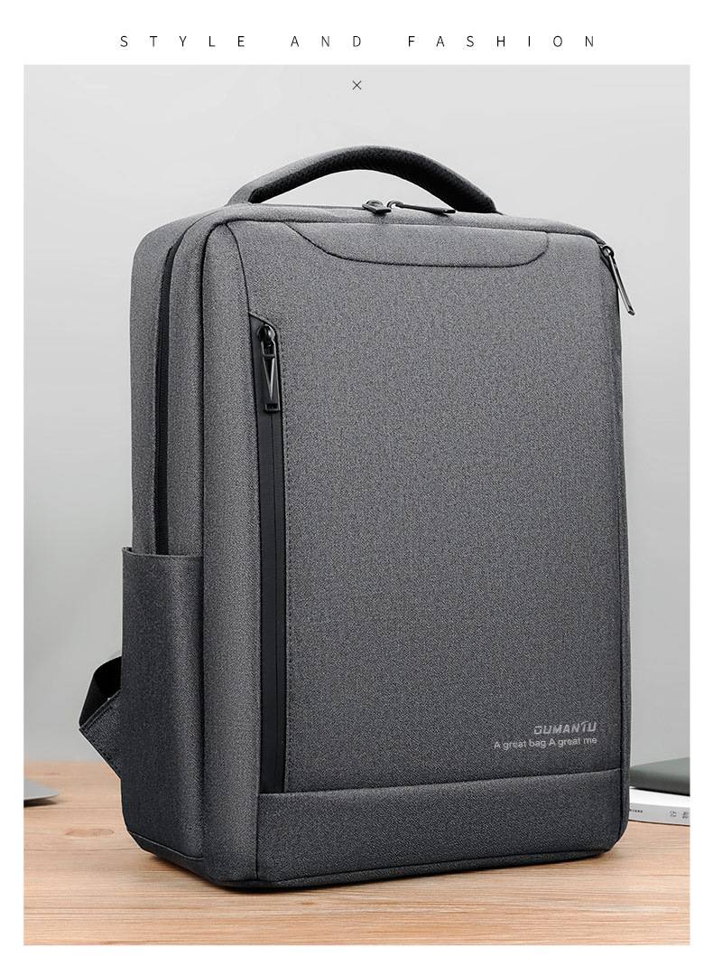 Oxford Backpack w/ Usb Charging Port 5