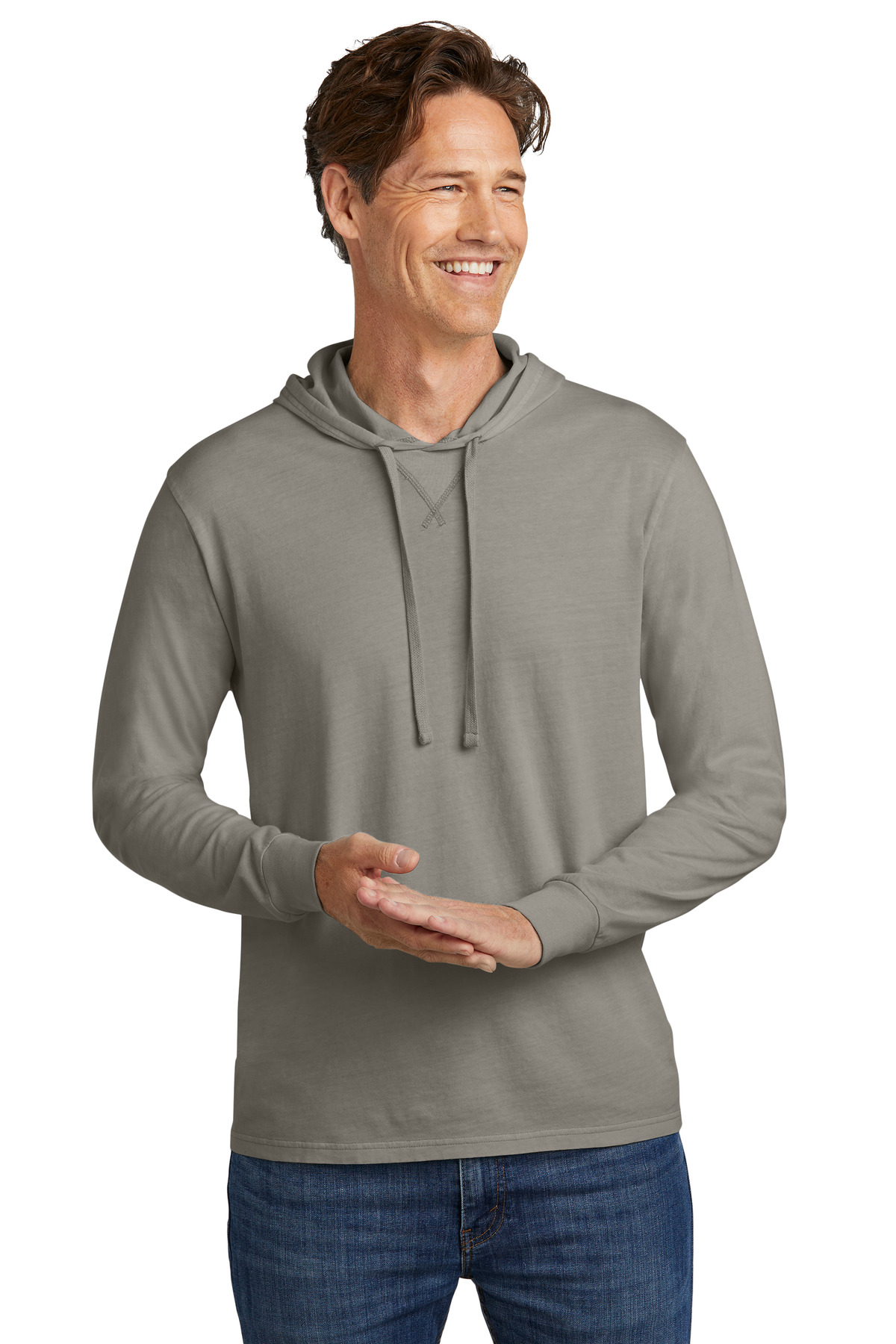 Allmade Unisex Mineral Dye Organic Cotton Hoodie Tee AL6305 36