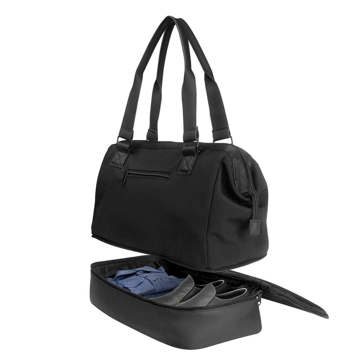 The Weekender Mini Travel Bag With Drop Bottom 3