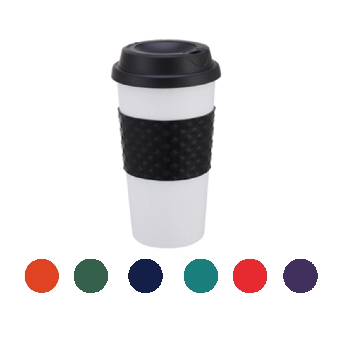 16 OZ Coffee Cup With Non-Slip Sleeve 2