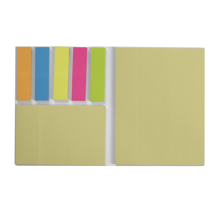 "LOOMIS" Small Eco Inspired Cover Sticky Notes & Flags 15