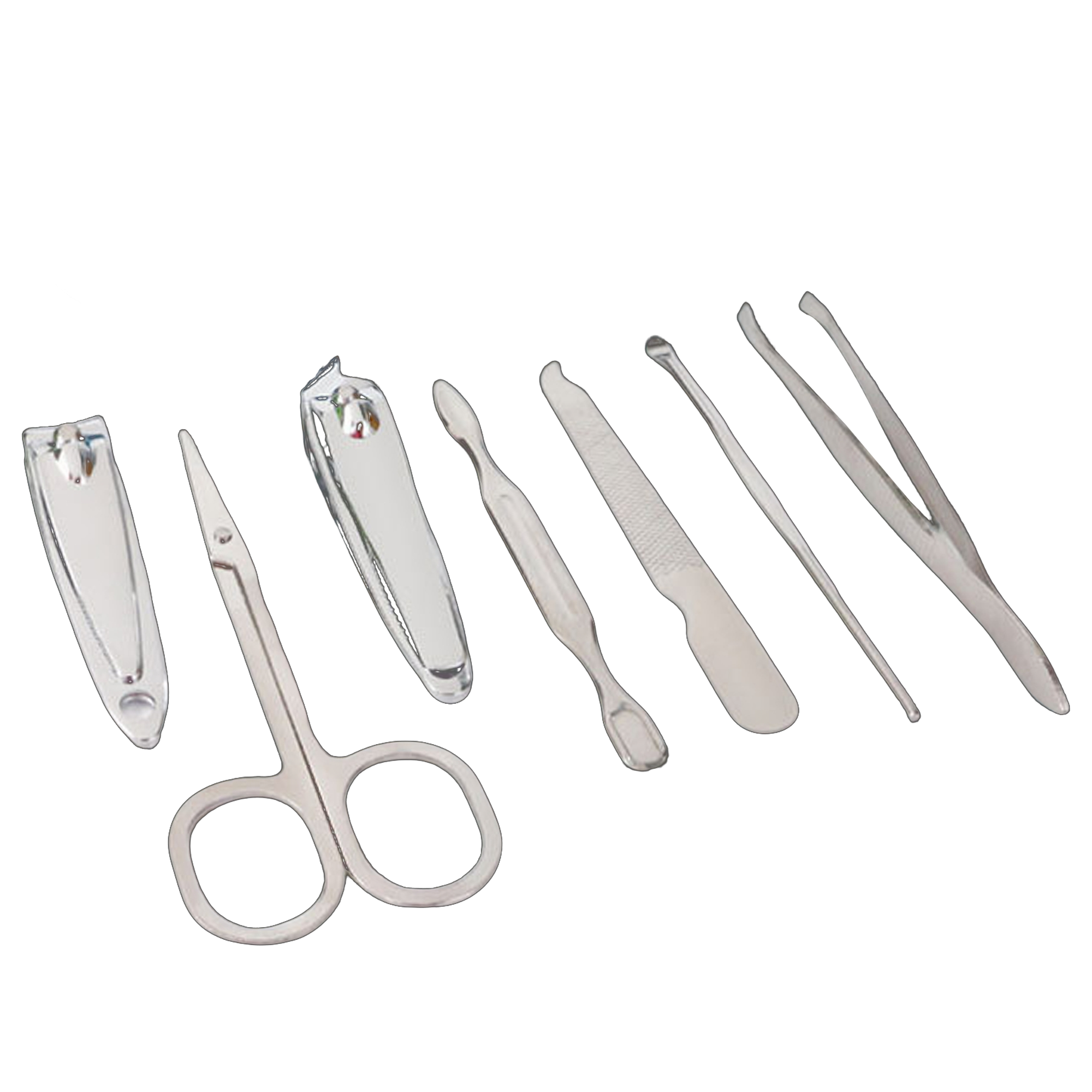 MOQ 20 Stainless Steel 7-Piece Manicure Tool Set 4