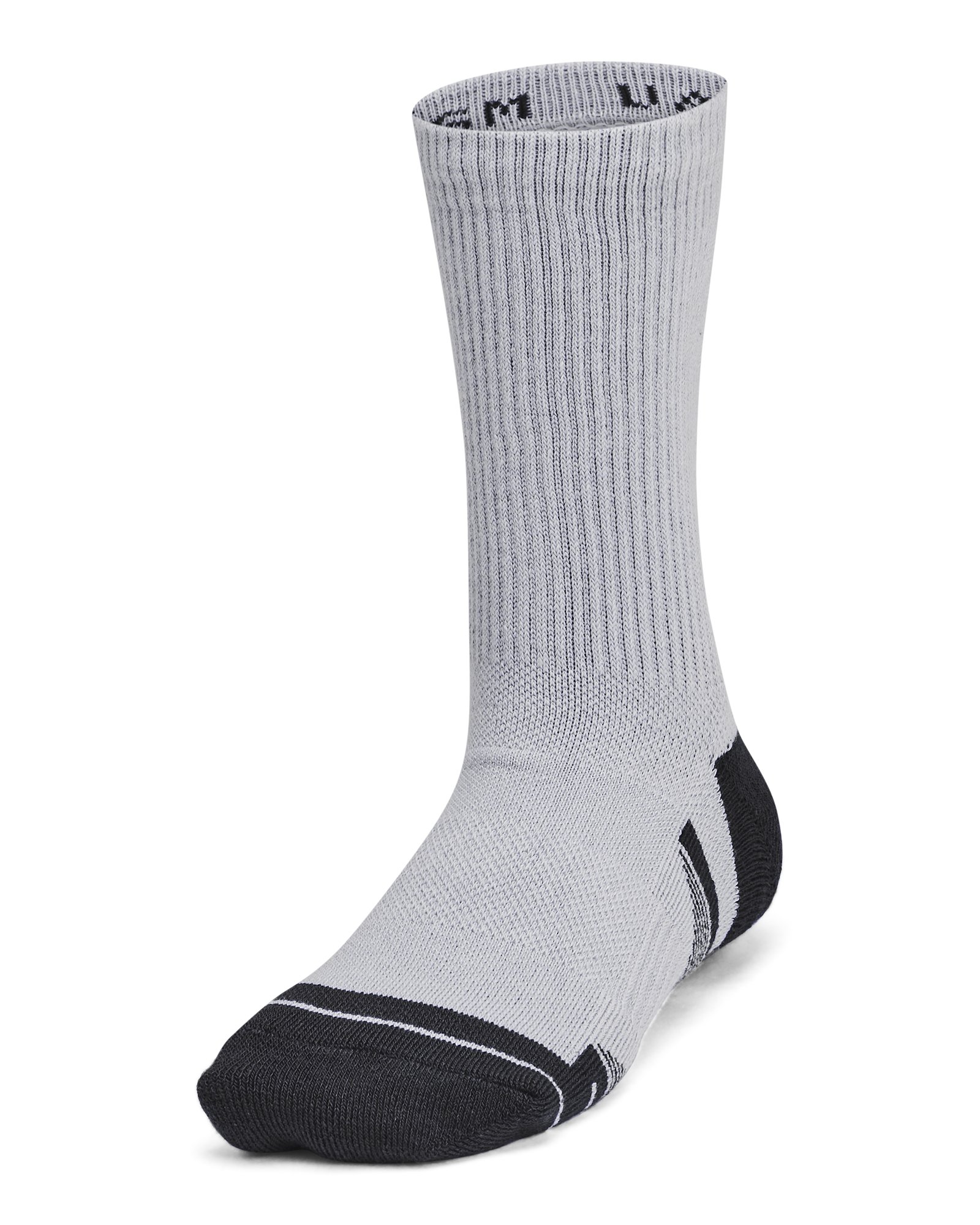 UA Performance Tech Kids' 6-Pack Crew Socks 3