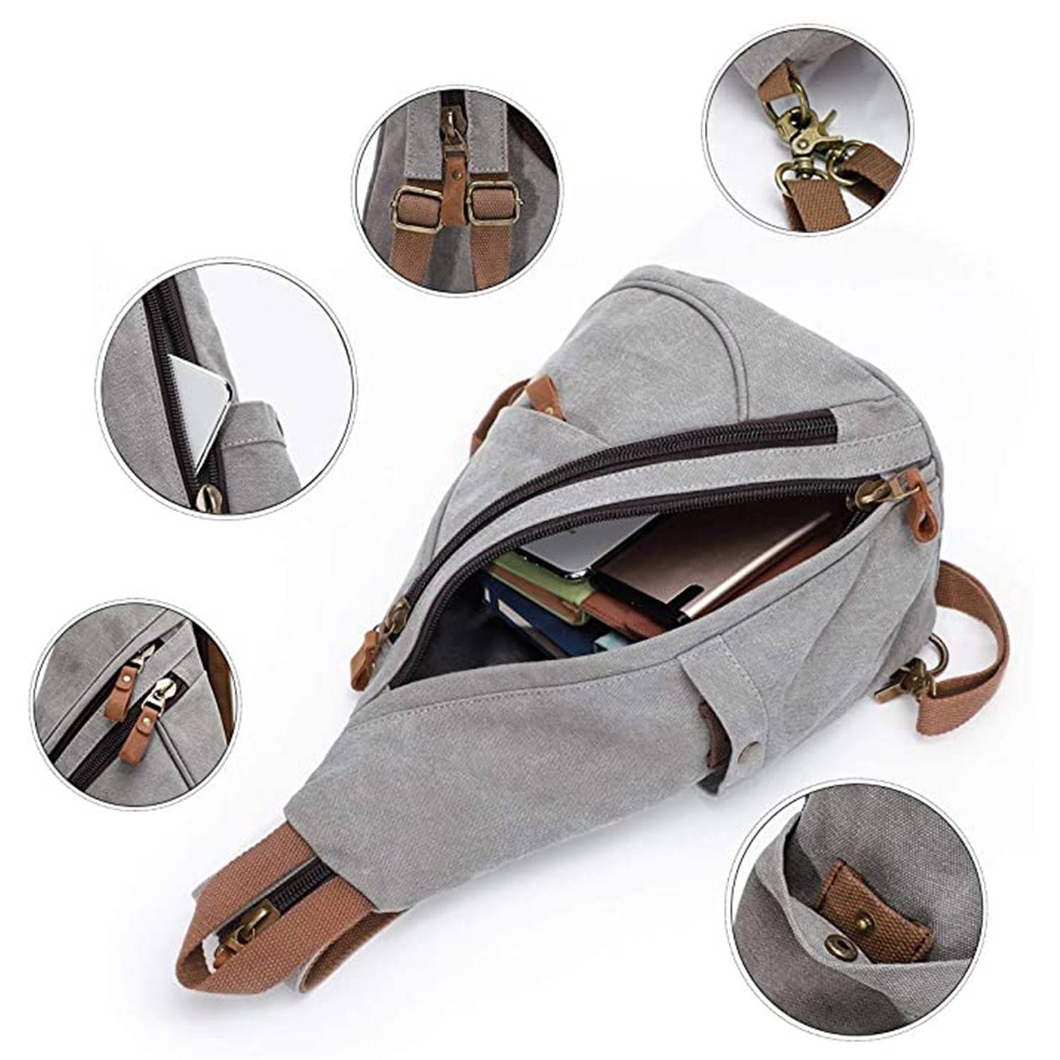 Small Crossbody Backpack Shoulder Bag 2