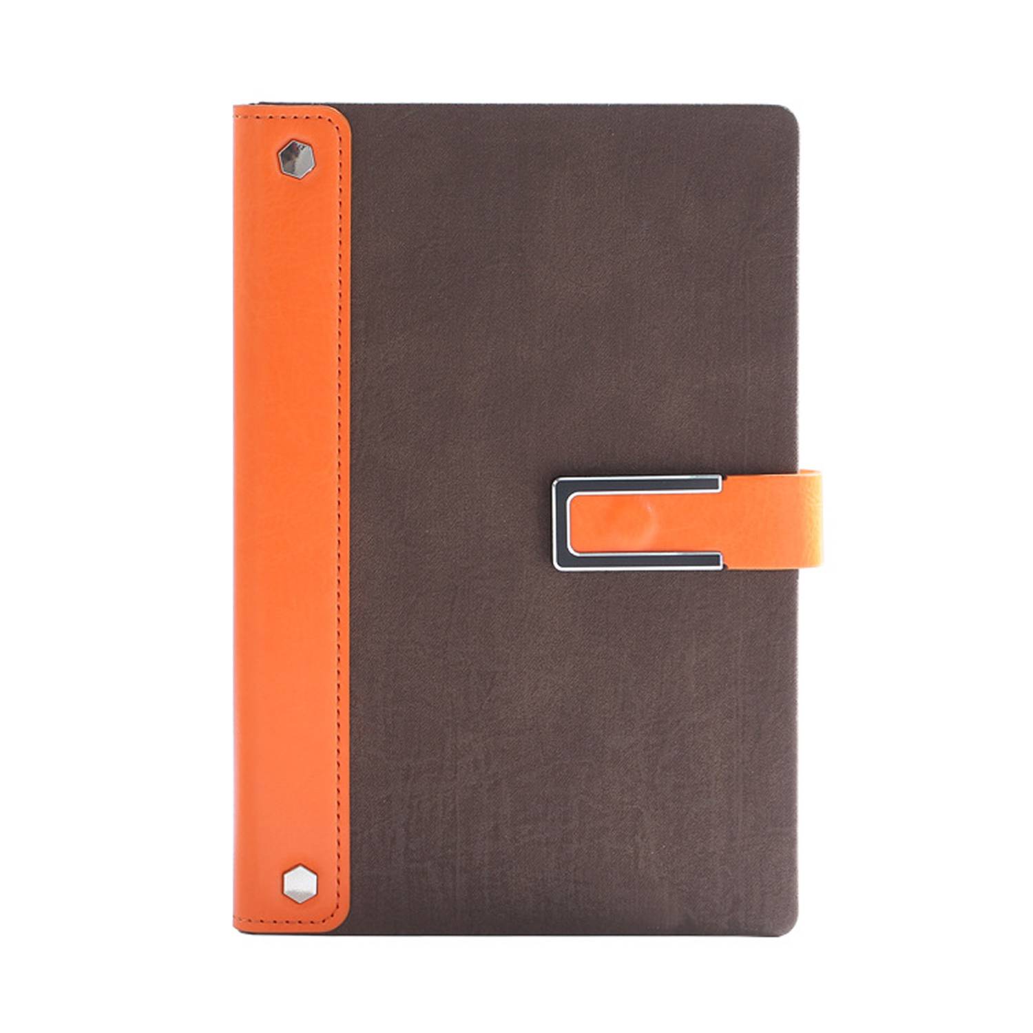A5 PU Leather Business Notebook w/ Buckle 12