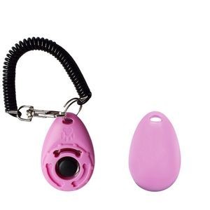 Durable Metal Pet Sound Clicker With Elastic Band 13