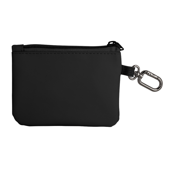 Benton Rectangle Recycled PU Zip Pouch 23