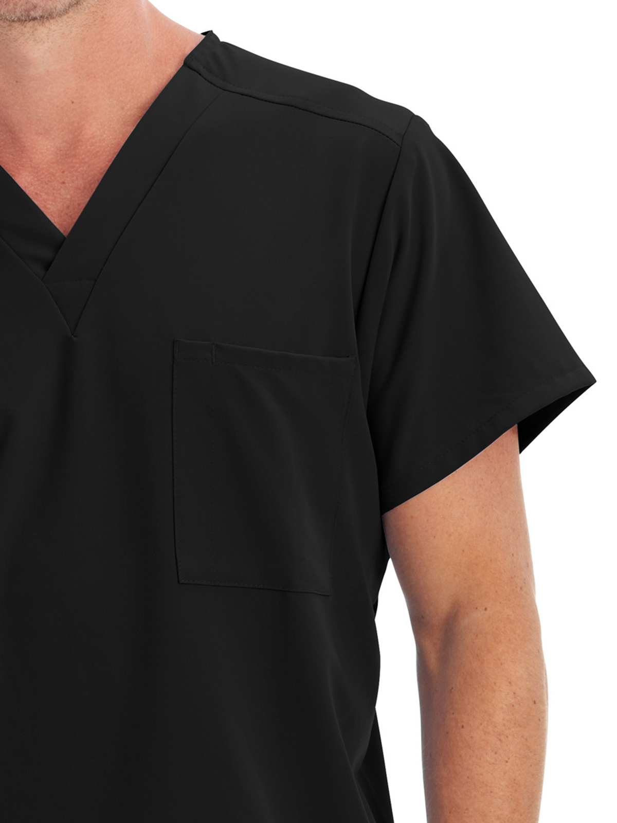 Jockey - Unisex 1-Pocket V-Neck Top 20