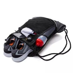 Drawstring Bag With Mesh Net 4