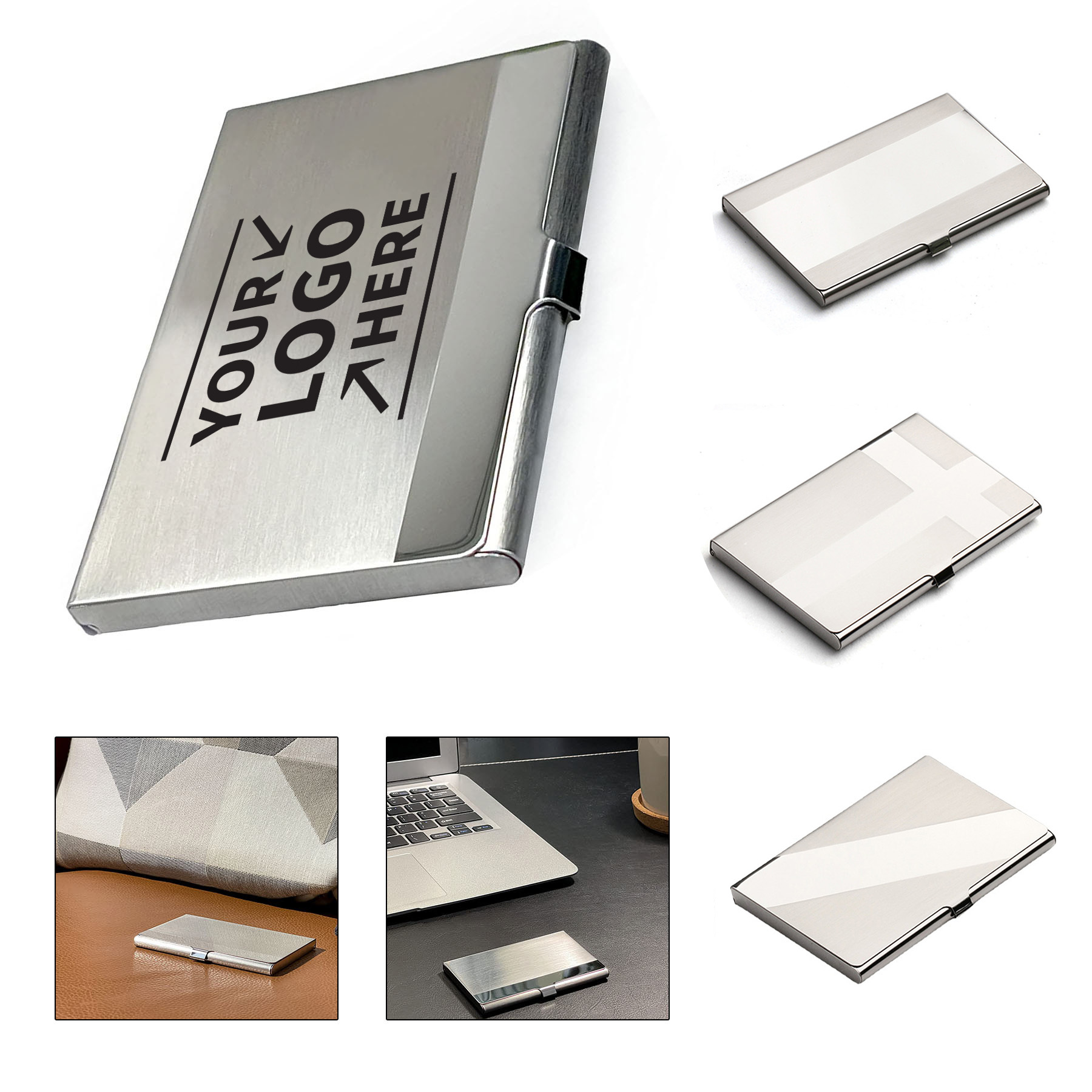 Stainless Steel Business Card Case 2