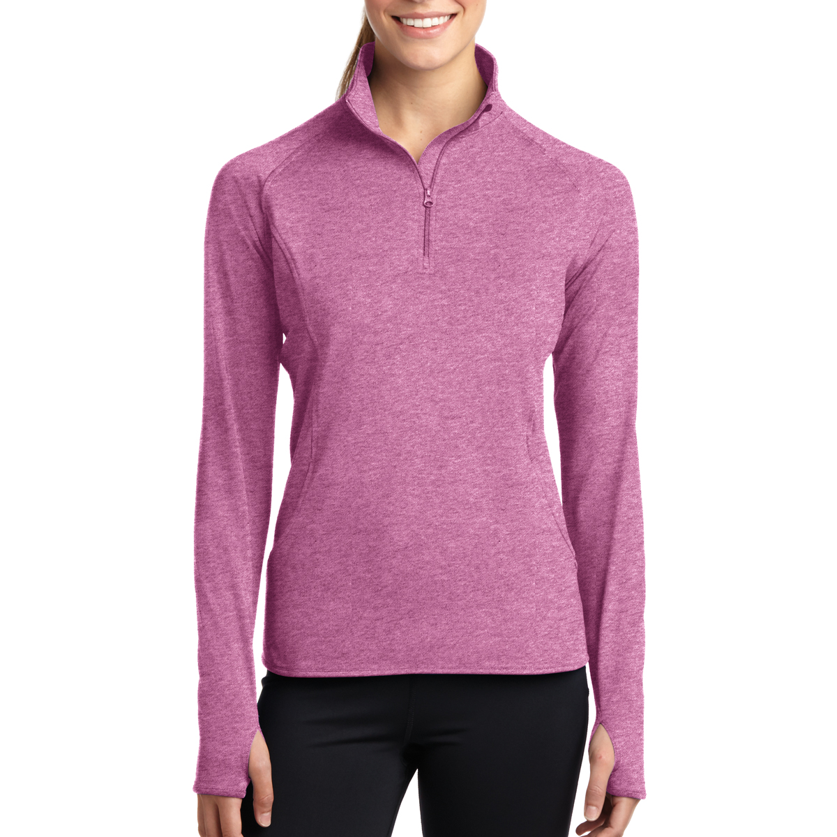 Sport-Tek® Ladies' Sport-Wick® Stretch Full-Zip Jacket 4