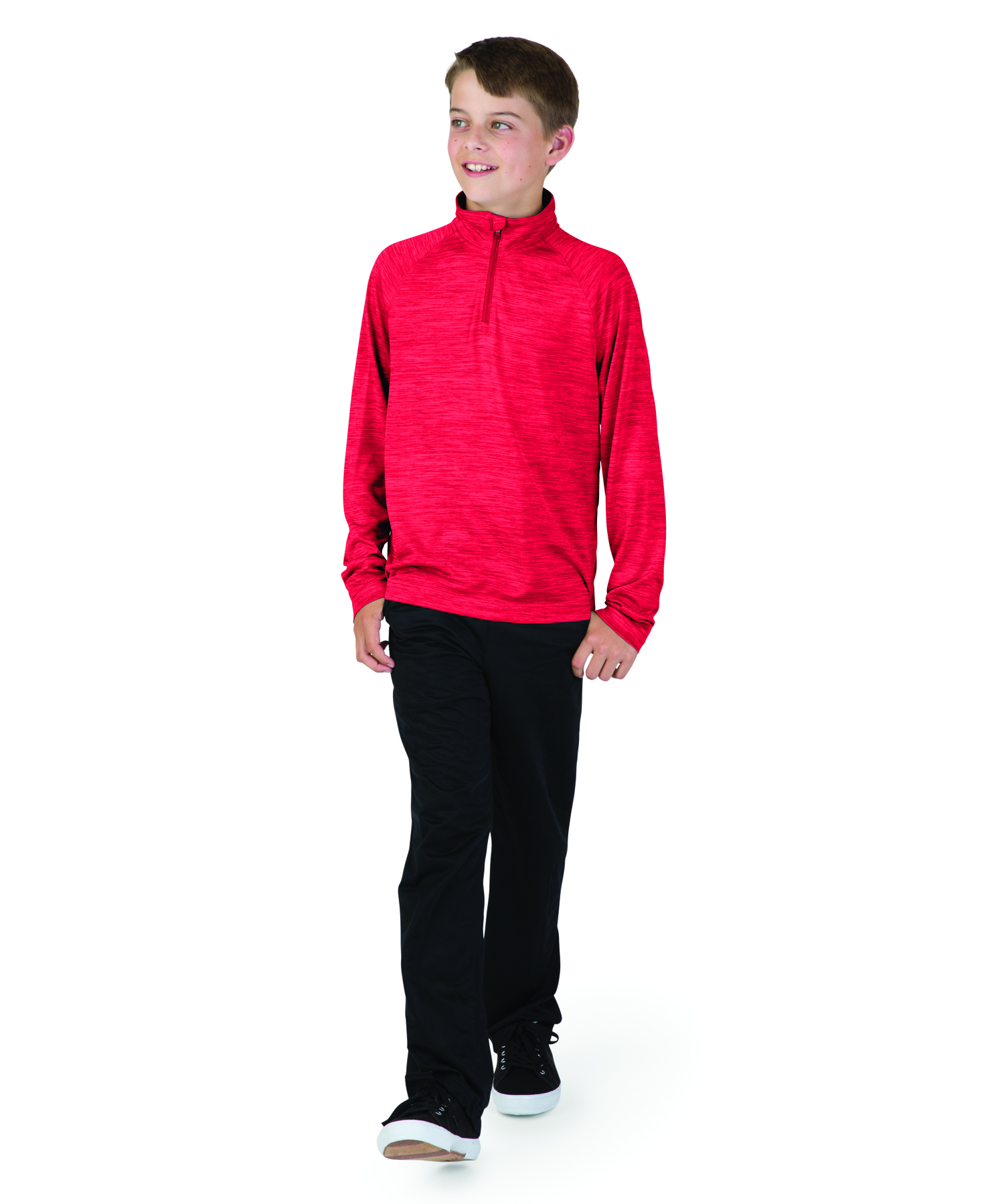 Youth Space Dye Performance Pullover 47
