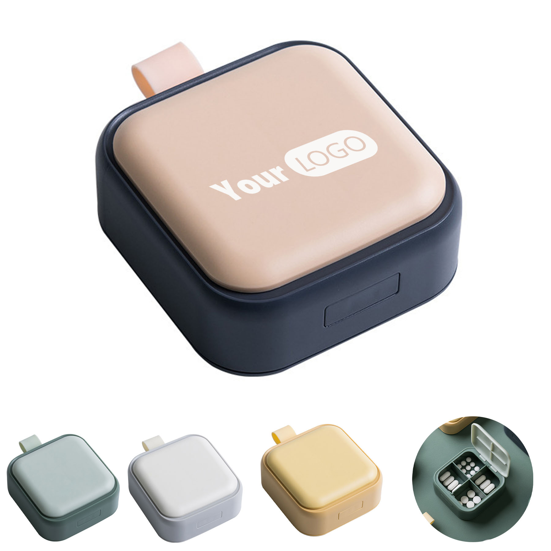 Portable Plastic Pill Organizer 3