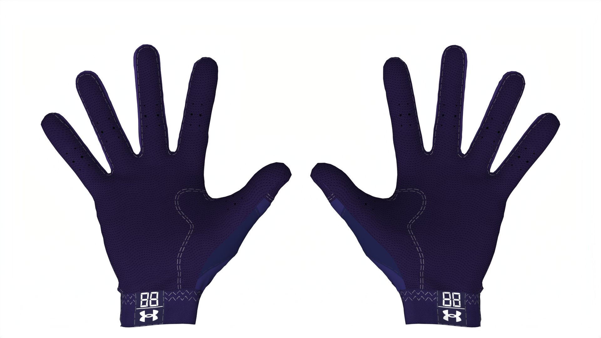 UA Clean Up Men's Batting Gloves 26