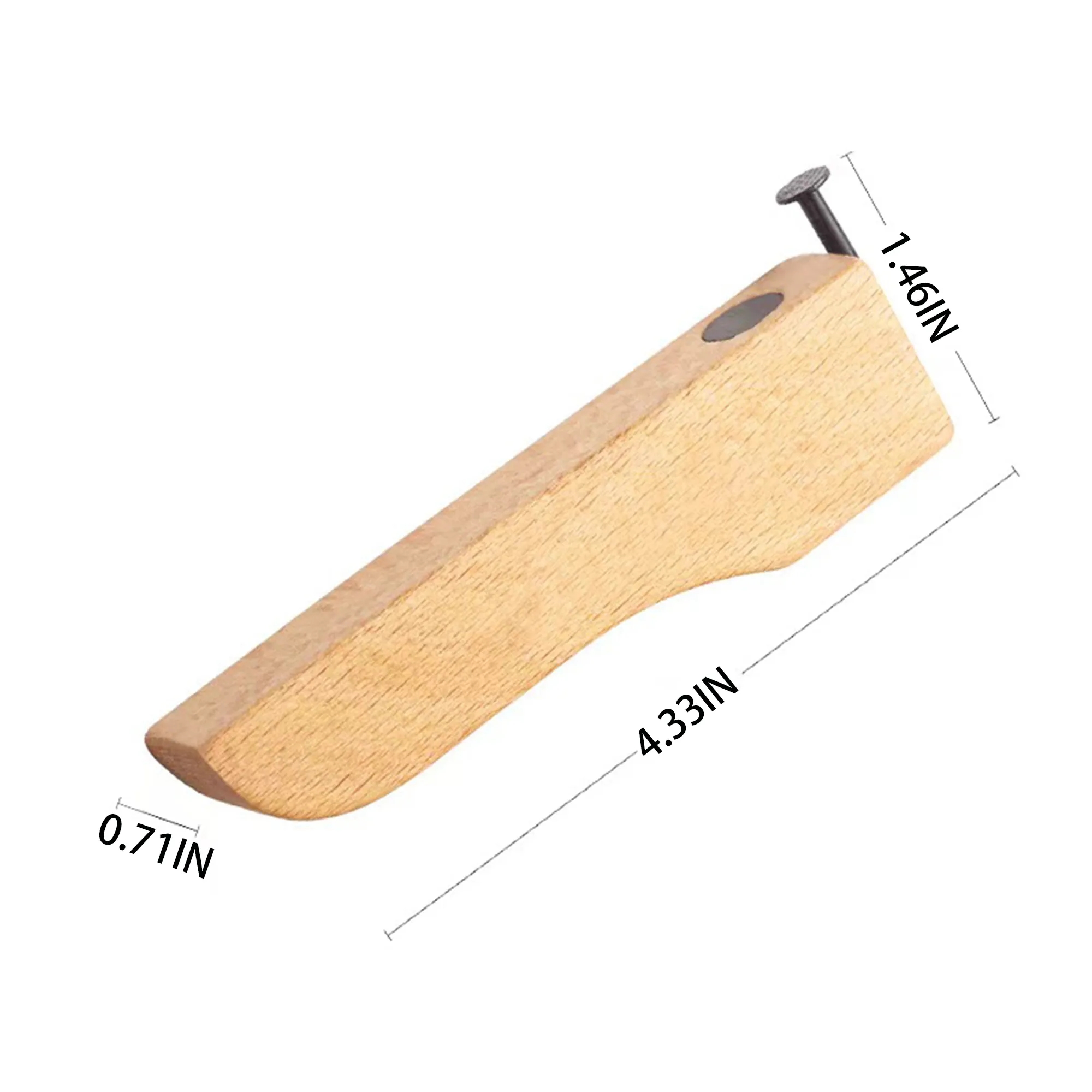 Creative Solid Wood Nail Bottle Opener Can Be Customized 2