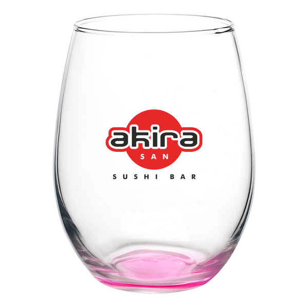 Liquid Lunch 15 oz Stemless Wine Glasses 45