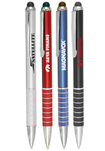 Twist Action Metal Stylus Pens