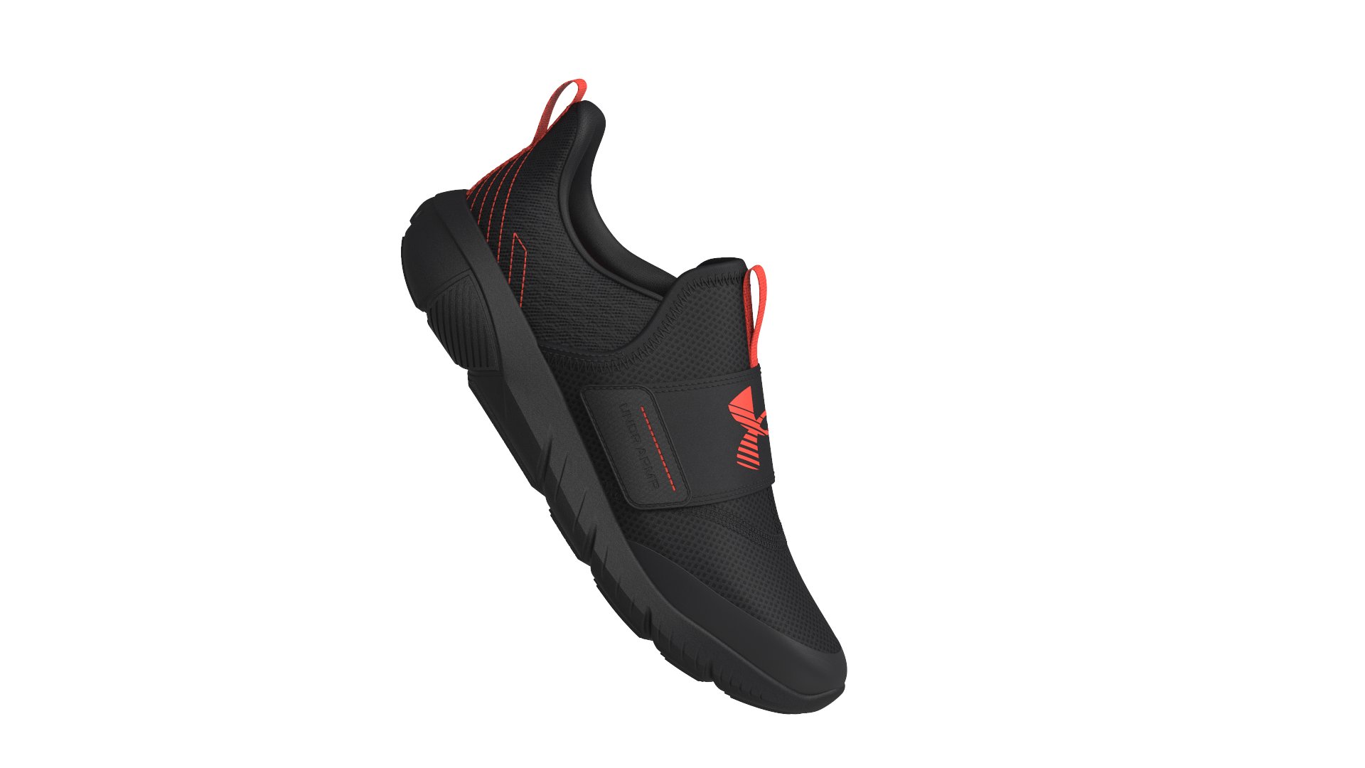 UA Flash Boys' Grade School Running Shoes 4