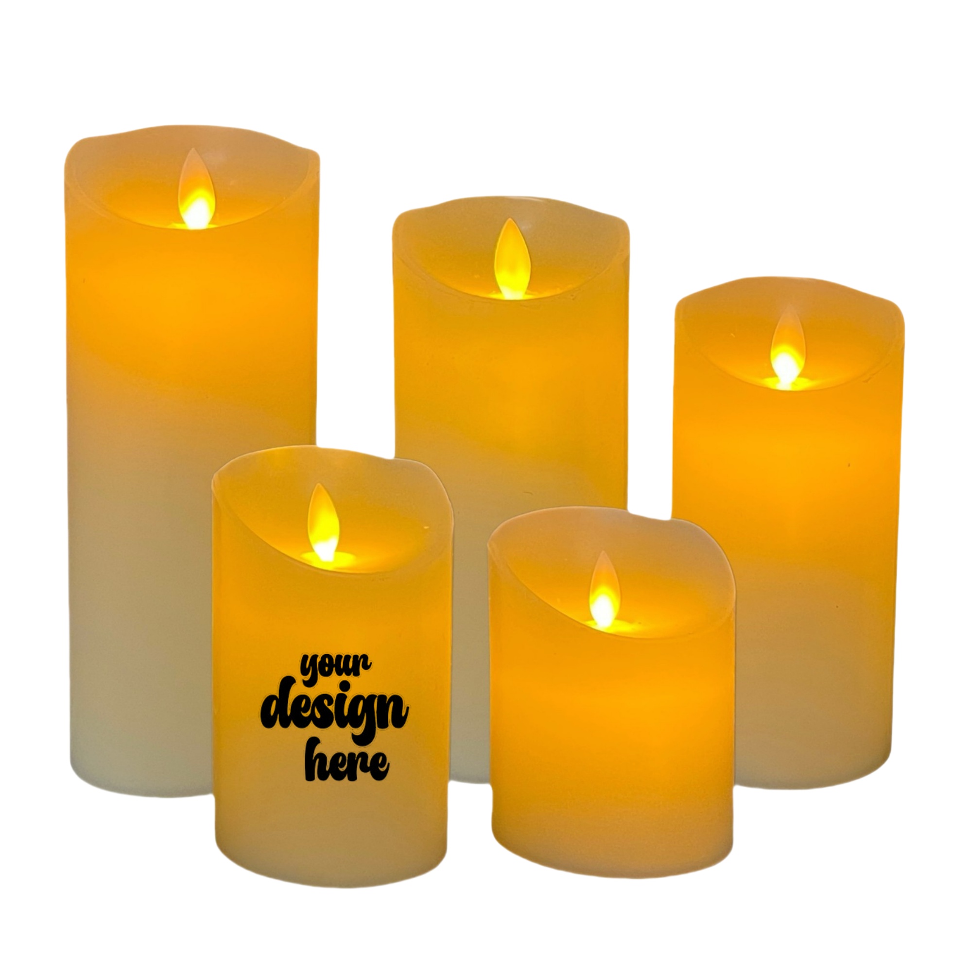 Flameless Lights Candles Battery Operated 3