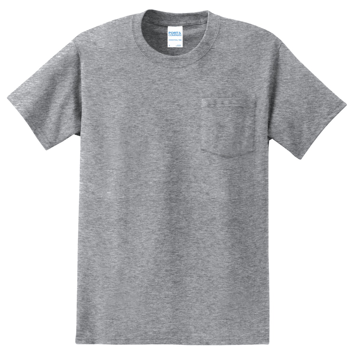 Port & Co Tall Essential Pocket Tee. PC61PT 87