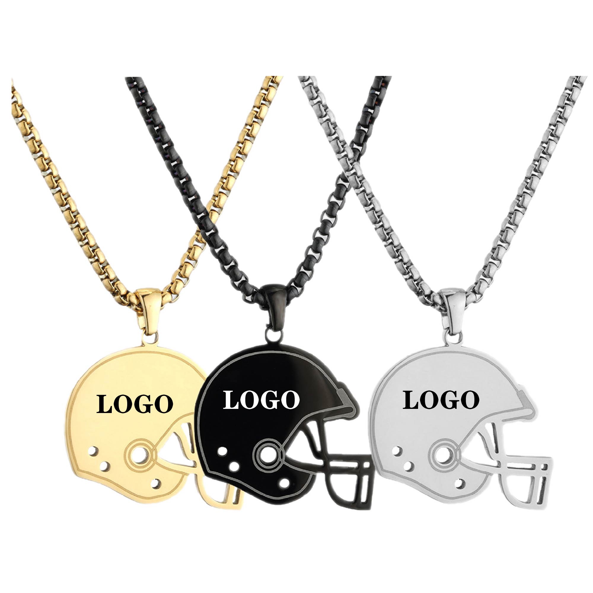 Football Helmet Necklace 1