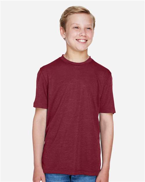 Youth Sonic Heather Performance T-Shirt - TT11HY 62