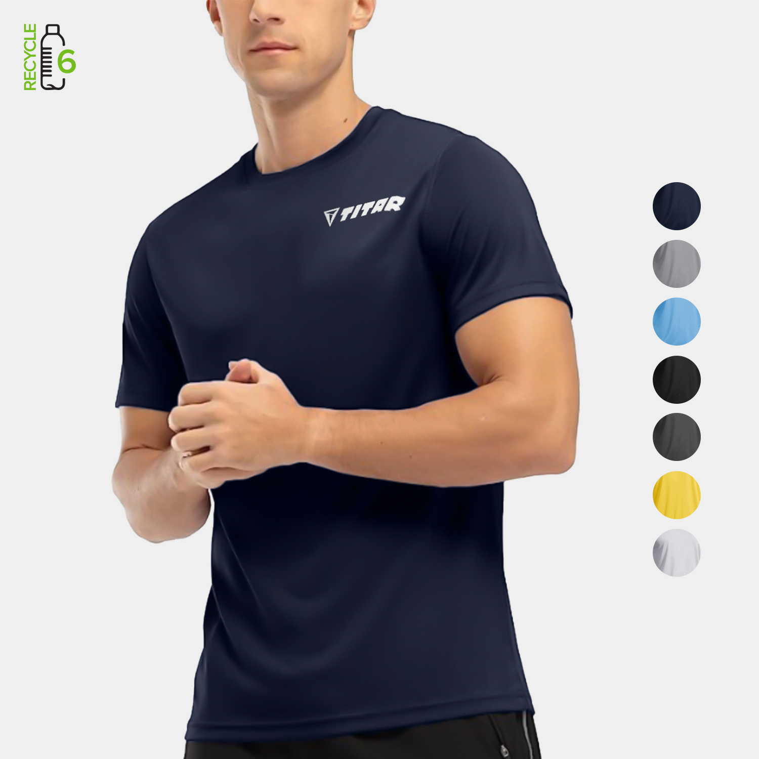 REPREVE® - rPET Men's Performance Short Sleeve T-Shirt 2