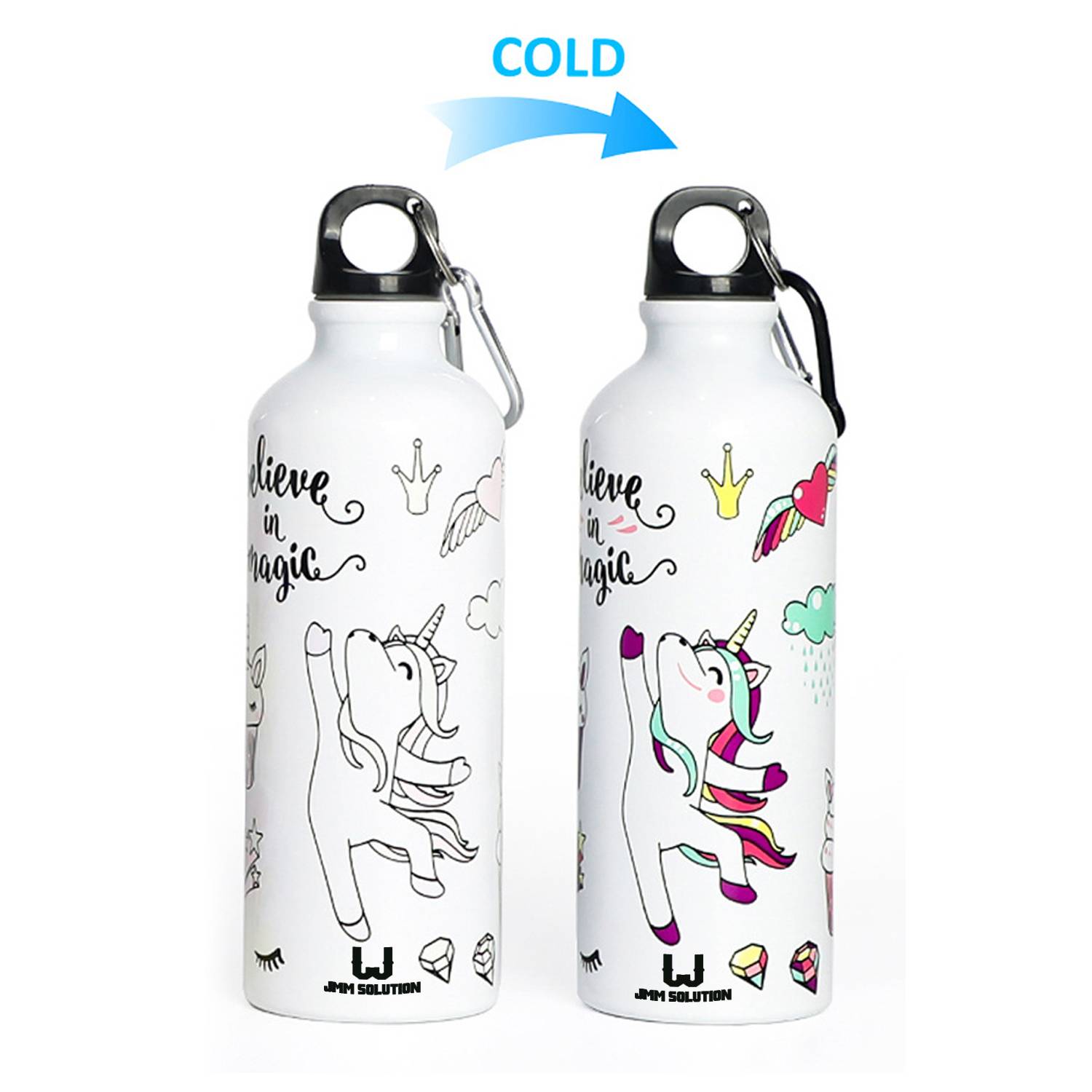 13.5-17Oz Metal Aluminum Bike Sports Water Bottle 2