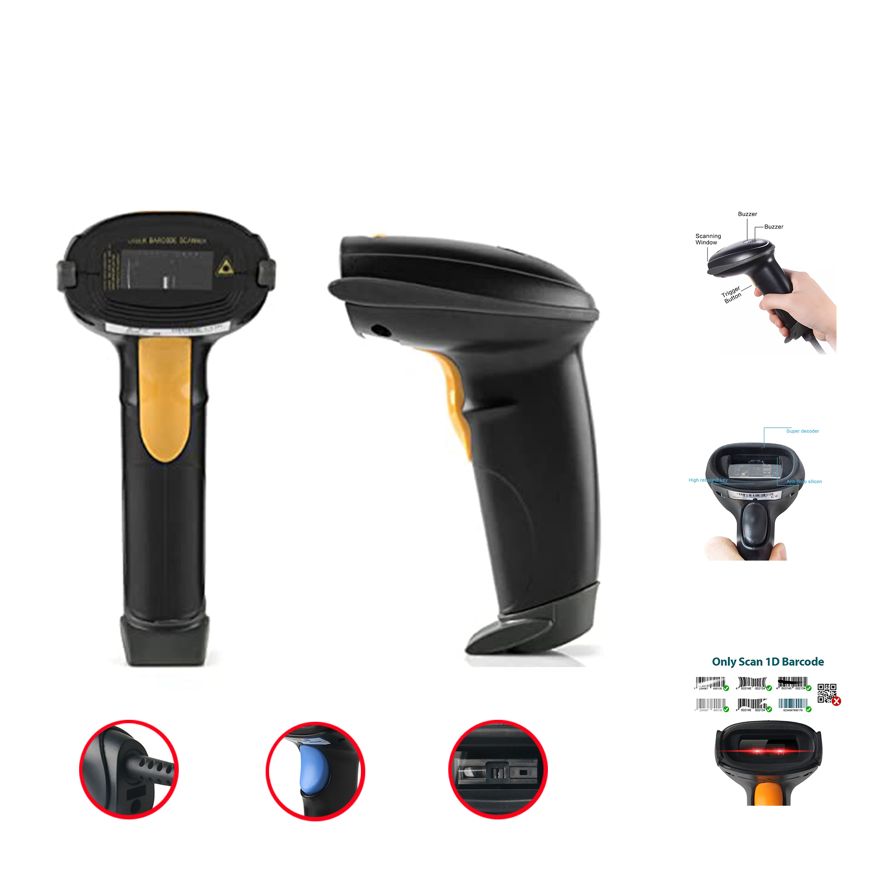 1 D Barcode Scanner 1