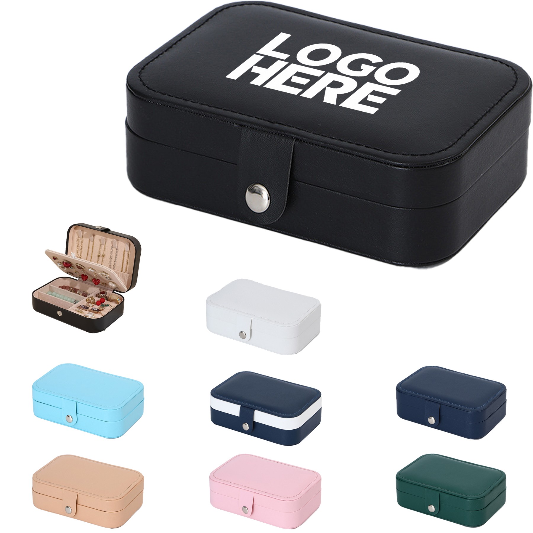 Double Layer Jewelry Storage Box 2