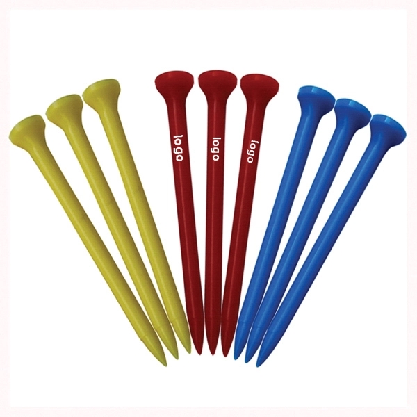 Colorful Wooden Printed Golf Tee 2